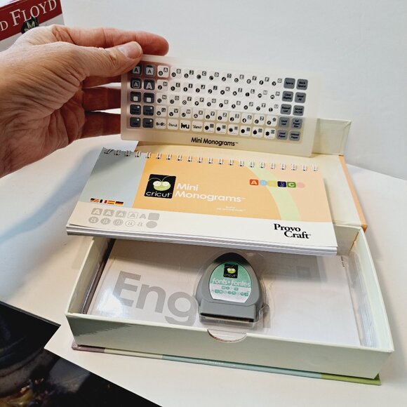 Cricut Mini Monograms Cricut Die Cut - Picture 11 of 15